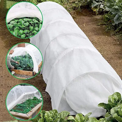 5m/10m Garden Fleece 30gsm 2m Wide Horticultural Frost Plants Protection Cover • £9.98