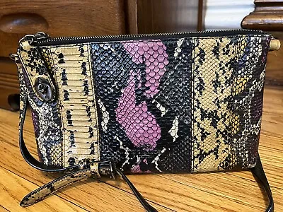 $80 • Buy Coach Crosby Crossbody In Pieced Exotic Embossed Leather