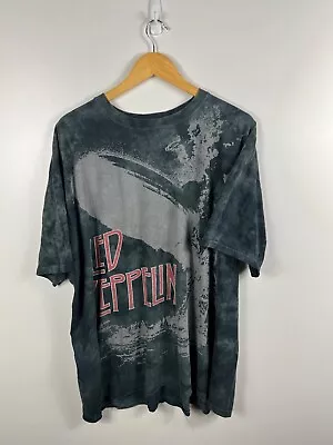 Led Zeppelin T-Shirt Size 2XL / XXL  Black Short Sleeve Band Music Tee Graphic • $22