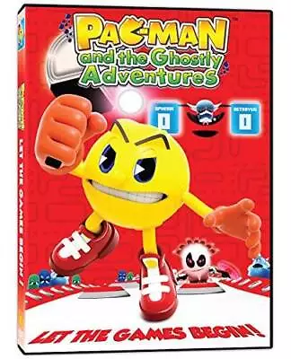 Pac-Man And The Ghostly Adventures - Let The Games Begin - DVD - GOOD • $7.34