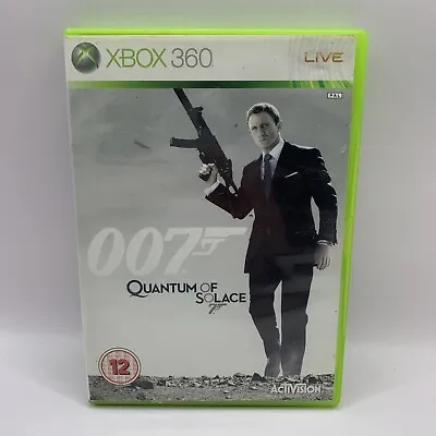 007 Quantum Of Solace Xbox 360 PAL 2008 FPS Shooter Activision VGC Free Post • $6.49