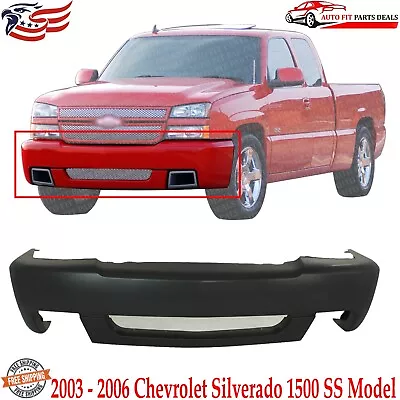 New Front Bumper Cover Primed For 2003 - 2006 Chevrolet Silverado 1500 SS Model • $155.88