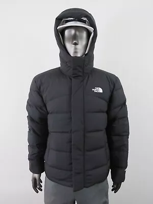 NWT Mens The North Face Baltic Hoodie Insulated 600-Down Puffer Jacket - Black • $159.96