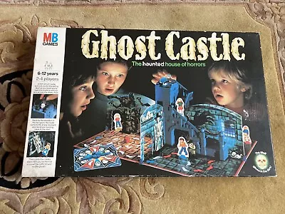 GHOST CASTLE~ Vintage MB Board Game 1985 • £5