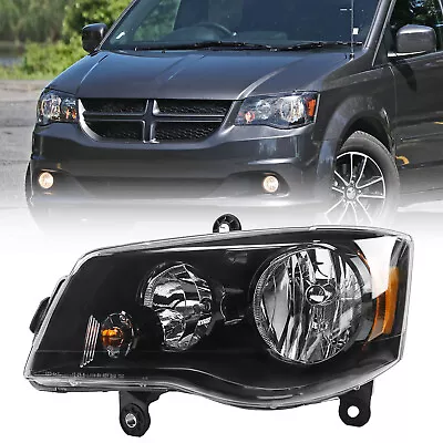 Left Headlight Fit 2008-2016 Chrysler Town & Country 11-20 Dodge Grand Caravan • $50