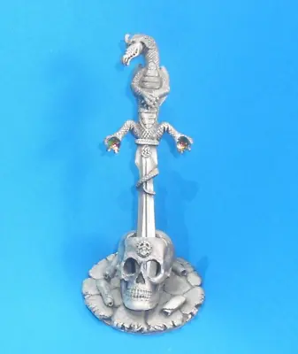 Mystic Legends - Dragon Letter Opener With Skull Stand • £39.99