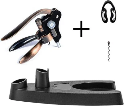 £11.99 • Buy Corkscrew Rabbit Style Lever Wine Bottle Opener Silver Corkscrew Gift FREE Shipp