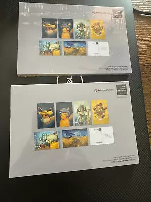 Pokemon Center X Van Gogh Museum Pokemon Inspired By Paintings 12 Post Cards Set • $49.99