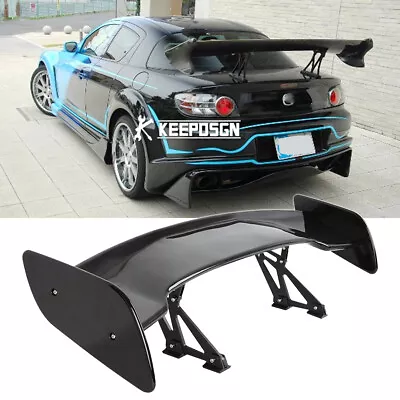 For MAZDA RX-8 RX-7 46  High Stand Gloss Rear Trunk Spoiler Racing GT Style Wing • $266.61