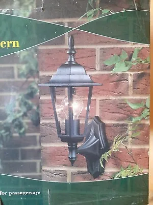 £10 • Buy Outdoor Lantern Wall Light