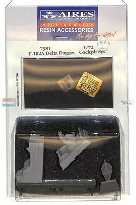 ARS7381 1:72 Aires F-102A Delta Dagger Cockpit Set (MNG Kit) • $31.94