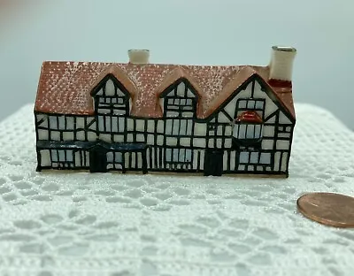 £13.75 • Buy W H Goss Shakespeare's House Cottage 225833 Miniature Pottery AS IS