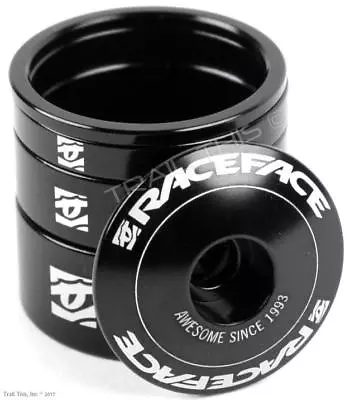 RaceFace 1-1/8  Headset Spacers 2 5 10 15mm Kit With Top Cap Alloy MTB Bike • $19.99