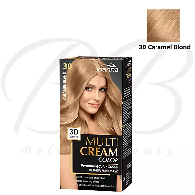 JOANNA Multi Cream Permanent Color Cream Long Lasting Hair Dye *24 SHADES* • £7.49