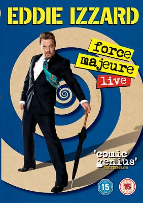 Eddie Izzard: Force Majeure - Live DVD 35 7E + FREE BONUS FILM! • £2.08