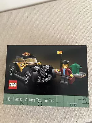 Lego 40532 Vintage Taxi Modular Building 15th Anniversary Collectible New Sealed • $60