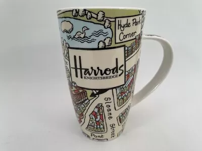 Large Harrods Fine Bone China Latte Mug - London Landmarks Scenes • £22.99