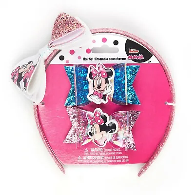 Disney Junior Minnie Mouse Hair Set 3 Pieces - New • $8.79