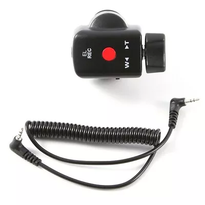 1 * Controller Zoom Remote Control Jack Cable For Canon Sony Lanc Video Camera • £26.89