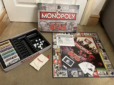 £10 • Buy Hasbro Monopoly The Walking Dead Edition Board Game
