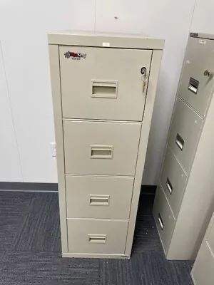 FireKing Turtle 4-Drawer Vertical File Cabinet With Keys - LOCAL PICKUP ONLY • $850