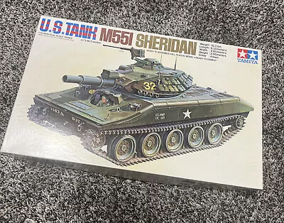 1971 Tamiya #3031 U.s Tank M551 Sheridan - 1/35 Scale Motorized Kit - New • $55.55