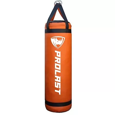 PROLAST 4ft 80lb Professional Boxing Orange Heavy Punching Bag Filled Made In US • $218.99