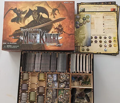 Mage Knight Board Game By Vlaada Chvatil With In-box Organizer • $89