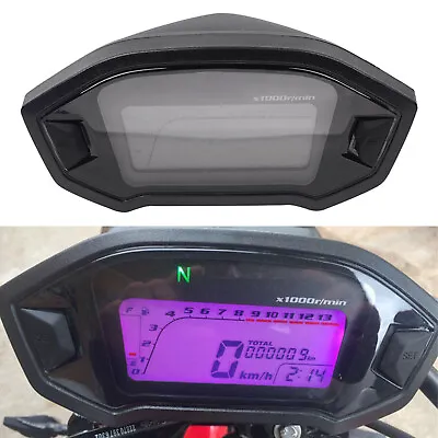 Motorcycle Digital Gauge Gear Fuel Indicator Backlight Instruments Odometer LCD • $44.64