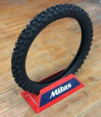 Mitas Studded Winter Motorcycle Tire Pro XT-434 Tire Front 80/100-21 300 21 NEW • $299.95