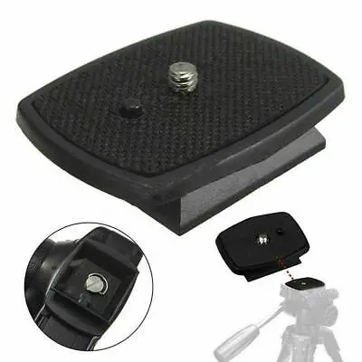 UK Tripod Quick Release Plate Screw Adapter Mount Head F Digital Camera DSLR SLR • £2.27