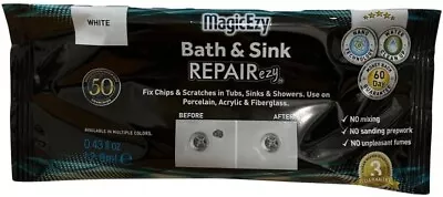 Bath & Sink Repairezy (White) - Tub Repair Kit - Porcelain Acrylic Tub Enamel  • $29.72