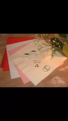 £25.99 • Buy 100 Personalised Napkins & 100 Personalised White Coasters