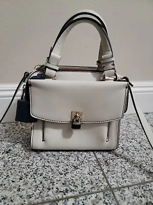 Zara Mini Cross Body Tote Bag White Cute Purse  • $21