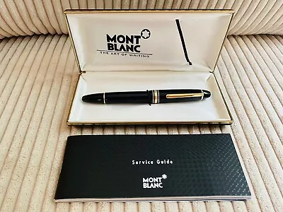 MONTBLANC Meisterstuck 14K Gold NIB 4810 Fountain Writing Pen #585 W/Case • $399.95
