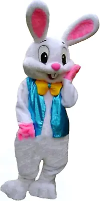 Easter Rabbit Bunny Rabbit Mascot Costume Adult Size Fancy Dress Halloween • $81.97