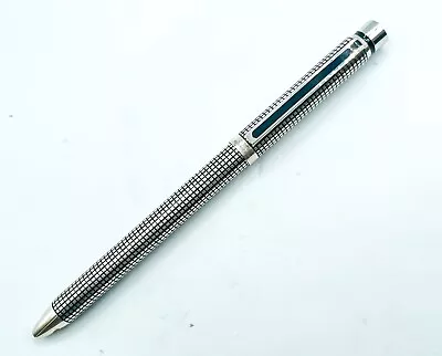 ZEBRA SHARBO Sterling Silver MULTI FUNCTION PEN Mechanical Pencil Free Ship • $140