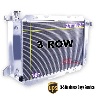 Fit For 1985-98 Ford Truck F150/250/350/450 Super Duty Bronco 3-Row Radiator • $178