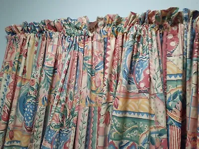 Collier Campbell Gypsy Dance Pair Of Lined Drapes-2 Pairs Available-Colorful • £163.91