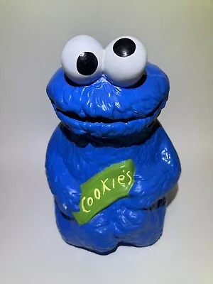 Vintage 1979 Cookie Monster Muppets Ceramic Cookie Jar Sesame Street HAS CRACKS • $49.99