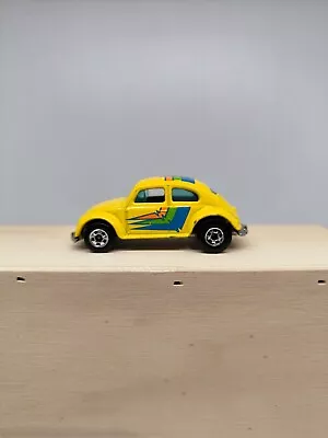 Ultra Rare 1991 Hotwheels Park 'n Plates VW Volkswagen VW Bug Yellow • $310.24