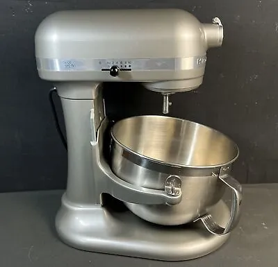 KitchenAid KSM70SKXXCU 6-Quart Bowl-Lift Stand Mixer Contour Silver Used • $303.59