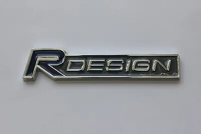 R Design Grill Blue Emblem Badge For Volvo XC40 XC60 XC90 S60 V60 V90 S60 S90 • $12.98