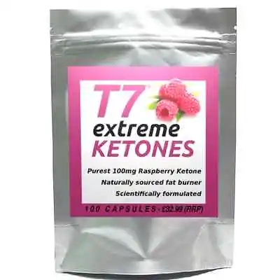 100 T7 EXTREME RASPBERRY KETONES 100mg Strongest Diet Pills SLIMMING/WEIGHT LOSS • £14.25