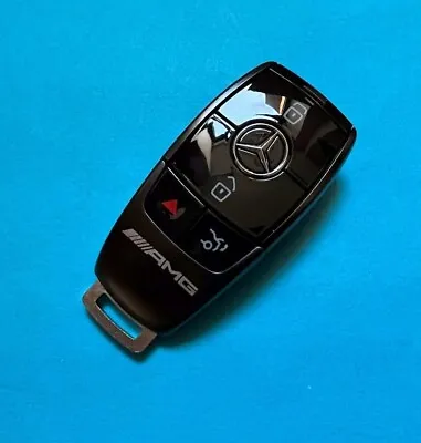 Oem 22 Mercedes Benz Gle53 Gle 53 63 Smart Key Remote Fob Black Nbgdm3 ~amg Logo • $149.99