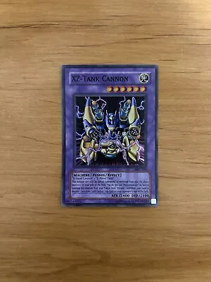 Yugioh XZ-Tank Cannon MFC-053 - Unlimited - Super Rare - Moderately Played (MP) • $1.19