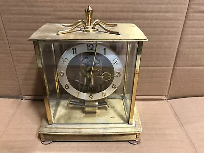 Vintage Kieninger-Obergfell Kundo Carriage Electronic 8  Mantle Clock ** • $89.99