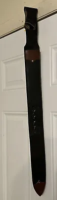 Vintage Leather Machete Sword 33  Long Leather Sheath  Only • $22.99