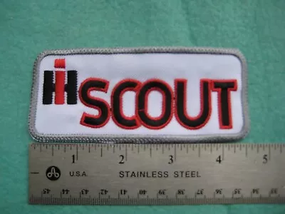 $12 • Buy Scout IH International  Harvester Parts Equipment Uniform Dealer Hat Patch