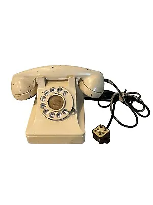 VINTAGE BELL SYSTEMS WESTERN ELECTRIC Model 302 F1 ROTARY PHONE PROP • $63.50